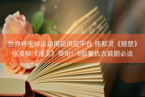 世界杯全球运动用品供应平台 陈都灵《翘楚》张凌赫《逐玉》领衔!9部复仇古装剧必追
